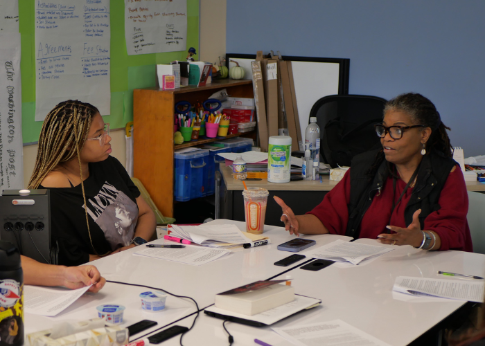 SUPA Instructor Carol Charles teaching MAR 301