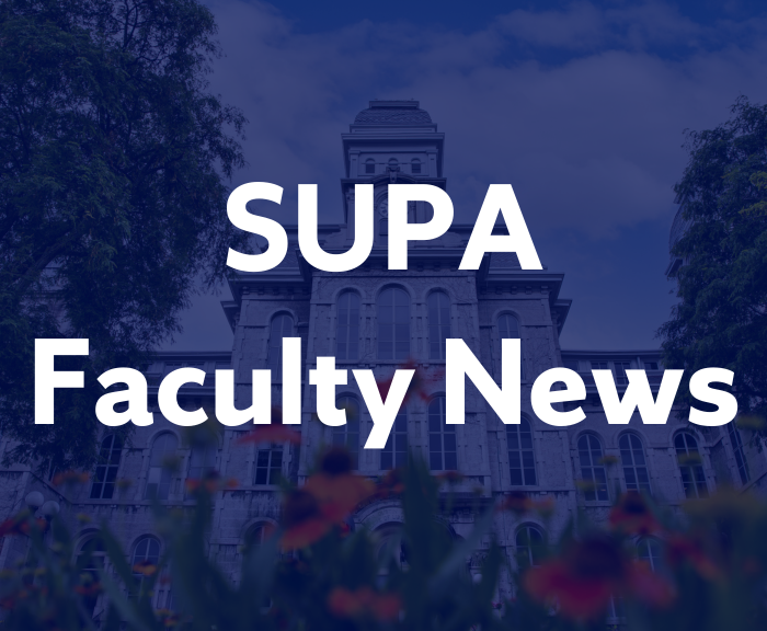 Faculty News