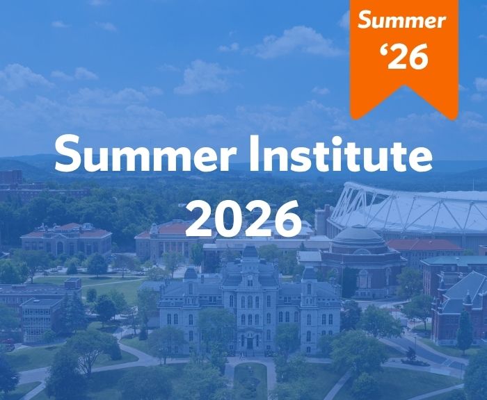 Summer Institute 2026 Graphic