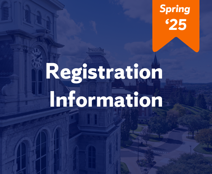 Spring Registration Information