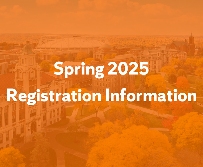 Spring Registration Information