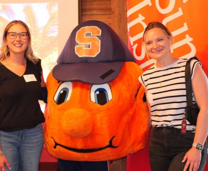 New SUPA Instructors posing with Otto.